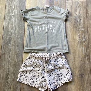 Toddler girl marching set
